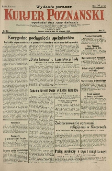 Kurier Poznański 1934.11.22 R.29 nr 532