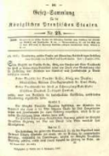 Gesetz-Sammlung für die Königlichen Preussischen Staaten. 1889.09.03 No23