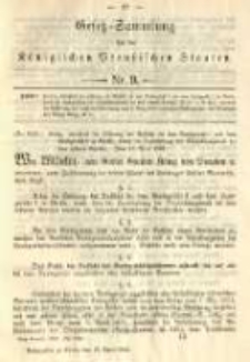 Gesetz-Sammlung für die Königlichen Preussischen Staaten. 1892.04.16 No9