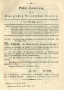Gesetz-Sammlung für die Königlichen Preussischen Staaten. 1892.10.17 No32