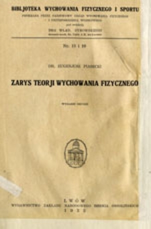 Zarys teorji wychowania fizycznego