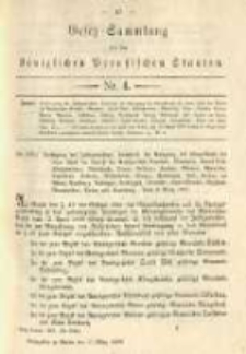 Gesetz-Sammlung für die Königlichen Preussischen Staaten. 1893.03.11 No4