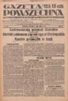 Gazeta Powszechna: wychodzi codziennie z czterema dodatkami tygodniowemi 1929.01.15 R.10 Nr12