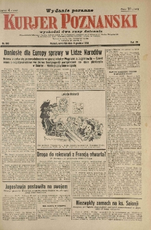 Kurier Poznański 1934.12.06 R.29 nr 556