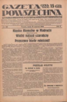 Gazeta Powszechna: wychodzi codziennie z czterema dodatkami tygodniowemi 1929.06.12 R.10 Nr133