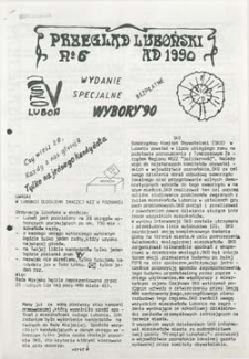 Przegląd Luboński 1990 Nr6