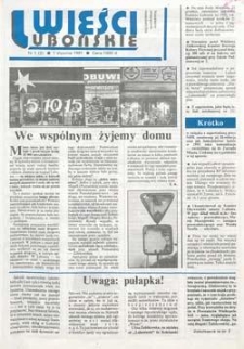 Wieści Lubońskie 1991.01.01 Nr1(2)