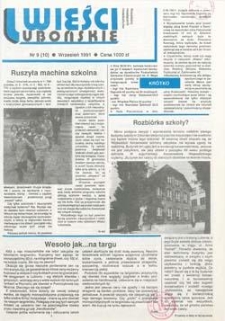 Wieści Lubońskie 1991.09 Nr9(10)