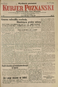 Kurier Poznański 1934.12.11 R.29 nr 562