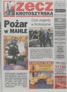 Rzecz Krotoszyńska 2003.11.12 Nr45(453)