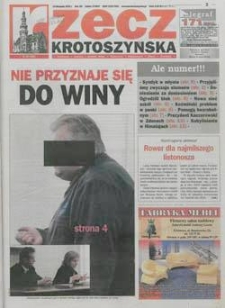 Rzecz Krotoszyńska 2003.11.19 Nr46(454)