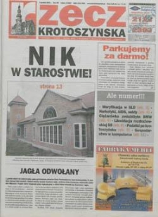 Rzecz Krotoszyńska 2003.12.03 Nr48(456)