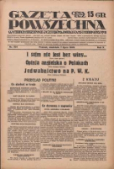 Gazeta Powszechna: wychodzi codziennie z czterema dodatkami tygodniowemi 1929.07.07 R.10 Nr154