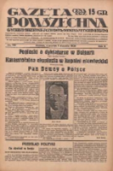 Gazeta Powszechna: wychodzi codziennie z czterema dodatkami tygodniowemi 1929.08.01 R.10 Nr175