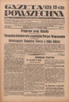 Gazeta Powszechna: wychodzi codziennie z czterema dodatkami tygodniowemi 1929.08.27 R.10 Nr196