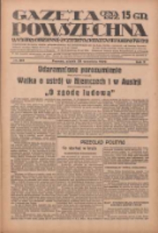 Gazeta Powszechna: wychodzi codziennie z czterema dodatkami tygodniowemi 1929.09.20 R.10 Nr217