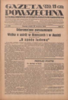 Gazeta Powszechna: wychodzi codziennie z czterema dodatkami tygodniowemi 1929.09.20 R.10 Nr217