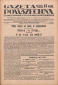 Gazeta Powszechna: wychodzi codziennie z czterema dodatkami tygodniowemi 1929.11.12 R.10 Nr261