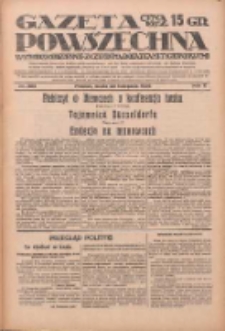 Gazeta Powszechna: wychodzi codziennie z czterema dodatkami tygodniowemi 1929.11.20 R.10 Nr268