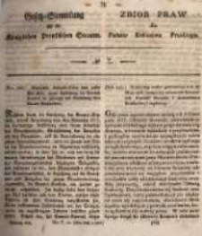 Gesetz-Sammlung für die Königlichen Preussischen Staaten. 1826 No7