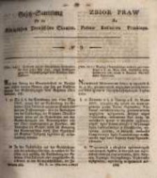 Gesetz-Sammlung für die Königlichen Preussischen Staaten. 1826 No9