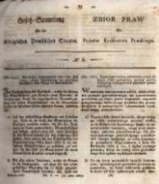 Gesetz-Sammlung für die Königlichen Preussischen Staaten. 1830 No4