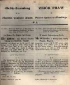 Gesetz-Sammlung für die Königlichen Preussischen Staaten. 1861.01.11 No2