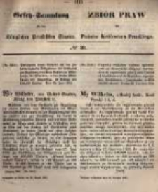 Gesetz-Sammlung für die Königlichen Preussischen Staaten. 1861.08.16 No30