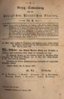 Gesetz-Sammlung für die Königlichen Preussischen Staaten. 1880.02.02 No2