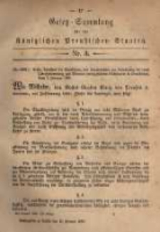 Gesetz-Sammlung für die Königlichen Preussischen Staaten. 1880.02.10 No3