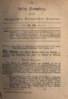 Gesetz-Sammlung für die Königlichen Preussischen Staaten. 1880.03.24 No16