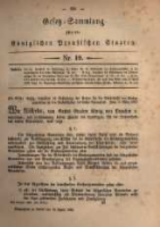 Gesetz-Sammlung für die Königlichen Preussischen Staaten. 1880.04.19 No19