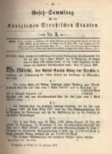 Gesetz-Sammlung für die Königlichen Preussischen Staaten. 1897.02.11 No3