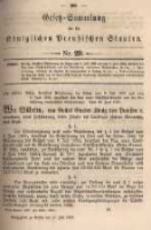 Gesetz-Sammlung für die Königlichen Preussischen Staaten. 1897.07.17 No29
