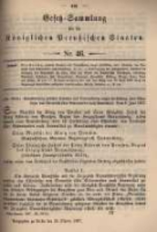 Gesetz-Sammlung für die Königlichen Preussischen Staaten. 1897.10.28 No46