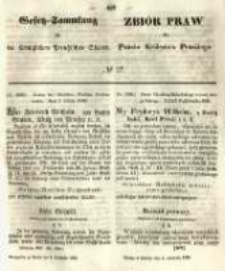 Gesetz-Sammlung für die Königlichen Preussischen Staaten. 1850.11.04 No37
