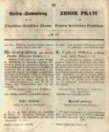 Gesetz-Sammlung für die Königlichen Preussischen Staaten. 1851.06.07 No17