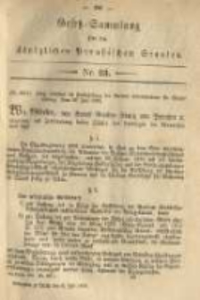 Gesetz-Sammlung für die Königlichen Preussischen Staaten. 1878.07.06 No23