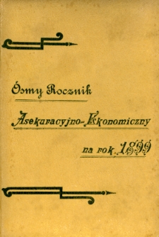 Rocznik Asekuracyjno-Ekonomiczny. 1899. R.8