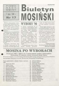 Biuletyn Mosiński 1994.07.07 Nr17