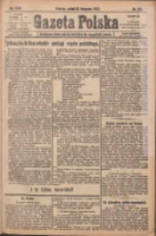 Gazeta Polska: codzienne pismo polsko-katolickie dla wszystkich stan&oacute;w 1920.11.12 R.24 Nr261