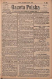 Gazeta Polska: codzienne pismo polsko-katolickie dla wszystkich stanów 1920.11.16 R.24 Nr264