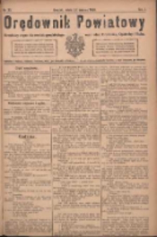 Orędownik Powiatowy: urzędowy organ dla powiatu grodziskiego oraz miast Grodziska, Opalenicy i Buku 1920.04.24 R.1 Nr33