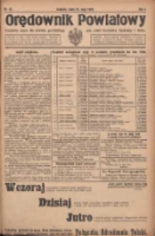 Orędownik Powiatowy: urzędowy organ dla powiatu grodziskiego oraz miast Grodziska, Opalenicy i Buku 1920.05.19 R.1 Nr40