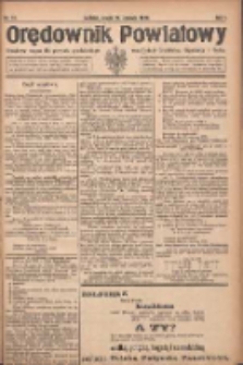 Orędownik Powiatowy: urzędowy organ dla powiatu grodziskiego oraz miast Grodziska, Opalenicy i Buku 1920.06.26 R.1 Nr51