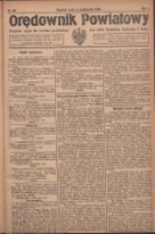 Orędownik Powiatowy: urzędowy organ dla powiatu grodziskiego oraz miast Grodziska, Opalenicy i Buku 1920.10.06 R.1 Nr80
