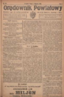 Orędownik Powiatowy: urzędowy organ dla powiatu grodziskiego oraz miast Grodziska, Opalenicy i Buku 1920.11.03 R.1 Nr88