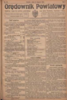 Orędownik Powiatowy: urzędowy organ dla powiatu grodziskiego oraz miast Grodziska, Opalenicy i Buku 1920.11.06 R.1 Nr89