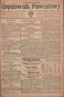 Orędownik Powiatowy: urzędowy organ dla powiatu grodziskiego oraz miast Grodziska, Opalenicy i Buku 1920.12.08 R.1 Nr98
