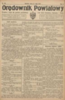 Orędownik Powiatowy: urzędowy organ dla powiatu grodziskiego oraz miast Grodziska, Opalenicy i Buku 1920.05.22 R.1 Nr41